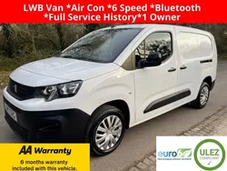 White Used 2021 Peugeot Partner MPV | £8,495 (Fair price)