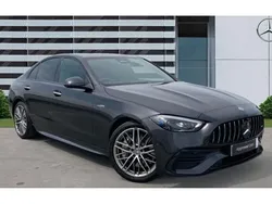 Grey Used 2023 Mercedes C43 AMG Premium Sedan | £40,480 (Good price)