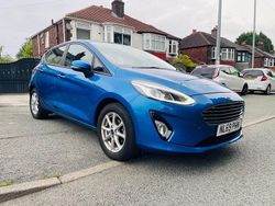 Blue Used 2019 Ford Fiesta Zetec Hatchback | £6,250