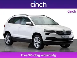 White Used 2020 Skoda Karoq SE Technology SUV | £13,479 (Fair price)