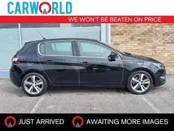 Black Used 2016 Peugeot 308 Allure Hatchback | £7,404 (Fair price)