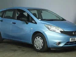 Blue Used 2014 Nissan Note Visia MPV | £2,995 (Fair price)