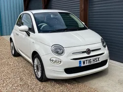White Used 2016 Fiat 500 Pop Star Hatchback | £2,995 (Super price)