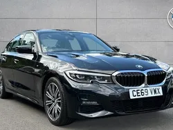 Black Used 2019 BMW 330e M Sport | £18,033 (Fair price)