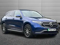 Blue Used 2021 Mercedes EQC400 AMG line SUV | £21,990 (Good price)