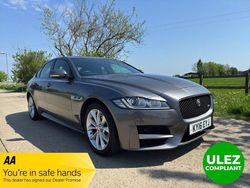 Grey Used 2016 Jaguar XF R-Sport Sedan | £7,699 (Fair price)