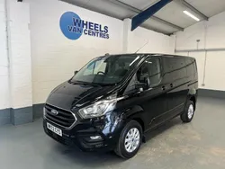 Black Used 2022 Ford Transit Custom Limited Van | £24,190 (Good price)