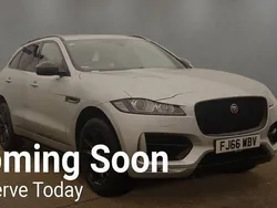 Silver Used 2016 Jaguar F-Pace R-Sport SUV | £16,799 (Fair price)
