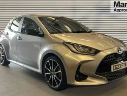 Silver Used 2023 Toyota Yaris Hybrid Sport Hatchback | £19,790 (Fair price)