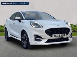 White Used 2023 Ford Puma Gen-E ST-Line | £17,250 (Fair price)
