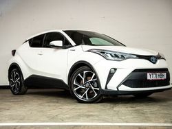 White Used 2021 Toyota C-HR Design SUV | £18,950 (Fair price)