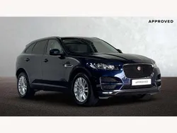 Blue Used 2019 Jaguar F-Pace Portfolio SUV | £19,350 (Fair price)