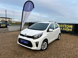 White Used 2017 Kia Picanto 2 Hatchback | £6,495 (A bit pricey)