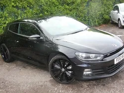 Black Used 2016 VW Scirocco R-line Coupe | £13,500 (Fair price)