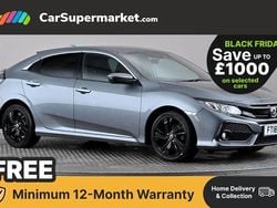 Grey Used 2018 Honda Civic SR Hatchback | £11,197 (Fair price)