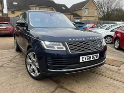 Blue Used 2018 Land Rover Range Rover Vogue SE SUV | £27,990 (Fair price)