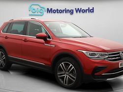 Red Used 2022 VW Tiguan Elegance SUV | £22,700 (Good price)