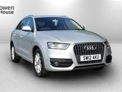Silver Used 2012 Audi Q3 Comfort SUV | £7,500 (Fair price)