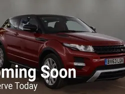 Red Used 2013 Land Rover Range Rover evoque Dynamic Coupe | £8,950 (Fair price)