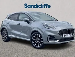 Solar silver (premium paint) Used 2022 Ford Puma Hatchback | £16,500 (Fair price)