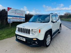 White Used 2016 Jeep Renegade Limited SUV | £8,595 (Fair price)