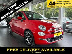 Red Used 2024 Fiat 500 S Hatchback | £14,795 (Expensive)