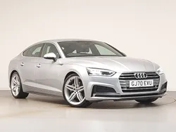 Silver Used 2020 Audi A5 S-Line Coupe | £20,498 (Good price)