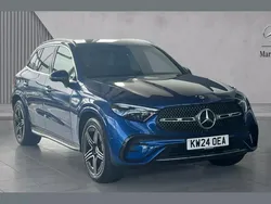Blue Used 2024 Mercedes GLC300 AMG Line Premium SUV | £45,509 (Fair price)