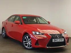 Red Used 2017 Lexus IS300h Sedan | £18,498 (A bit pricey)