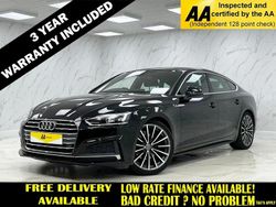 Black Used 2019 Audi A5 Sportback S-Line Hatchback | £19,795 (Good price)