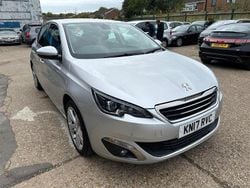 Silver Used 2017 Peugeot 308 Allure Hatchback | £5,250 (Good price)