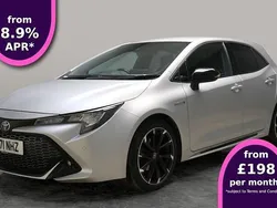 Silver Used 2022 Toyota Corolla Sport Hatchback | £15,376 (Good price)