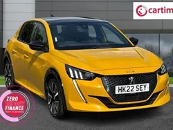 Yellow Used 2022 Peugeot 208 GT Hatchback | £14,444 (Fair price)
