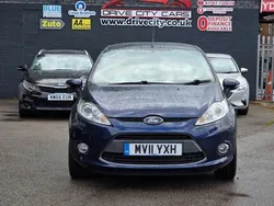 Blue Used 2011 Ford Fiesta Zetec Hatchback | £2,195 (Good price)