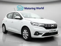 White Used 2023 Dacia Sandero Expression Hatchback | £11,500 (Fair price)