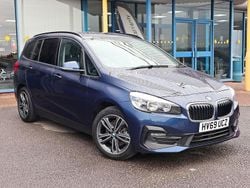 Mediterranean blue Used 2019 BMW 218 Gran Tourer Sport Line MPV | £11,989 (Fair price)