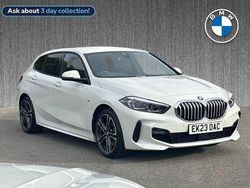 White Used 2023 BMW 118 M Sport Hatchback | £23,799 (Fair price)