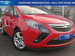 Red Used 2013 Vauxhall Zafira Tourer MPV | £3,500 (Fair price)