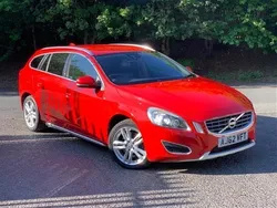 Red Used 2013 Volvo V60 SE Lux Estate | £9,990 (A bit pricey)