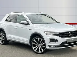 Silver Used 2019 VW T-Roc R-line SUV | £17,716 (Fair price)