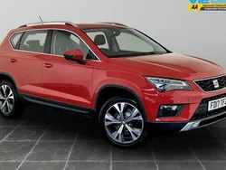 Red Used 2017 Seat Ateca SE Technology SUV | £8,295 (Fair price)