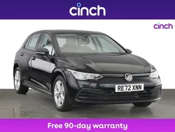 Black Used 2022 VW Golf VIII Life Hatchback | £17,599 (Fair price)