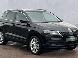 Black magic pearlescent Used 2022 Skoda Karoq SE L SUV | £18,930 (A bit pricey)