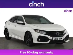 White Used 2019 Honda Civic EX Hatchback | £12,599 (Expensive)