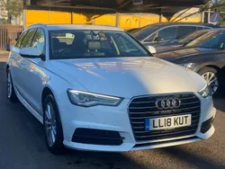 White Used 2018 Audi A6 Estate | £13,249 (Fair price)