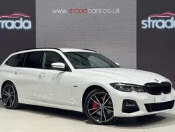 White Used 2022 BMW 330e M Sport Estate | £24,997 (Fair price)
