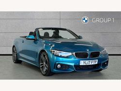 Blue Used 2017 BMW 440 M Sport Cabriolet | £22,990 (A bit pricey)