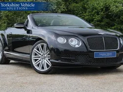 Black Used 2016 Bentley Continental GT Convertible Cabriolet | £52,989