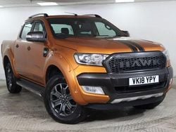 Orange Used 2018 Ford Ranger Wildtrack Pickup | £14,375 (Good price)