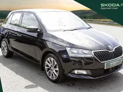 Black magic pearl effect Used 2021 Skoda Fabia SE Drive Hatchback | £11,485 (Fair price)